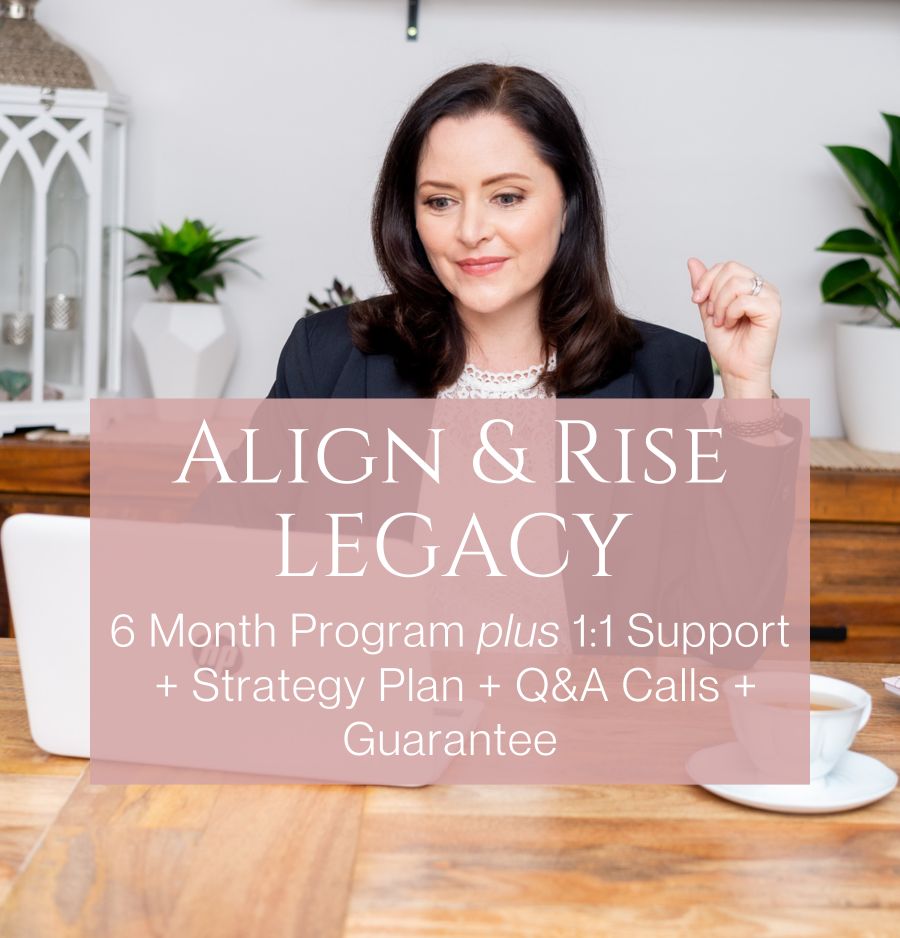 Align & Rise Legacy: 6 month Business Transformation Program for Soul-Aligned Entrepreneurs